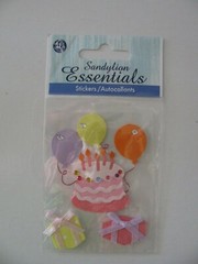 Sandylion Essentials Stickers FEMININE BIRTHDAY NIP