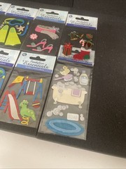 Sandylion Essentials Dimensional Scrapbooking Stickers, 10 Packages 2004