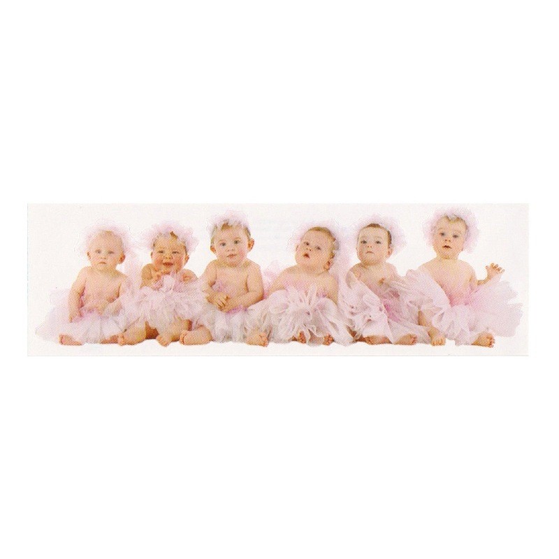 Michel & Company Retro Sticker Seal (Baby x Tutu)
