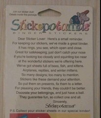 Party Confetti Swirls Metallic Rainbow Colors~Stickopotamus StIckers~Binders~NIP