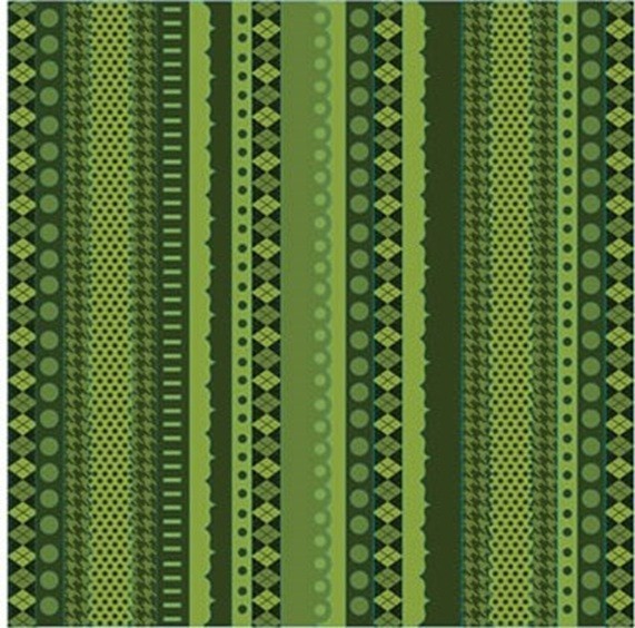 Green Day, 12×12″, Die Cut scrapbook Border stickers – Reminisce GD107
