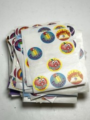 Trend Vintage Scratch Sniff Stickers 1980s 1990s Sticker Lot
