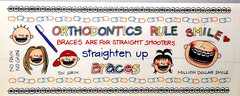 Vintage 2002 All My Memories Orthodontics Clear Sticker Sheet Scrapbook Craft