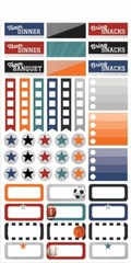 Paper House LIFE ORGANIZED Planner Stickers – SPORTS – 260 pcs