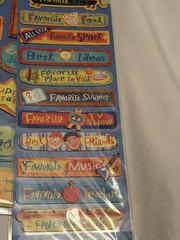 Vintage Scrapbook Sticker Lot K&Company Dimensional Zoo Amusement Park Boys NOS