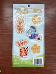 Lot Of 2 Disney Winnie the Pooh Diamond Stickers Pooh Eeyore & Tigger Too SEALED