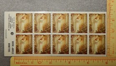 Sallman Jesus at Heart’s Door Stickers (30 @ 1″ x 1 1/4″) New