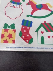 VTG Holiday Fun Classic Christmas Sticker Sheets 1992 Current Inc 18187-7