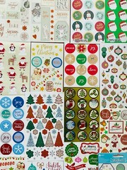 STICKERS IN BULK Gift Set Christmas Stocking stuffers 399+ Wholesale Sticker Lot
