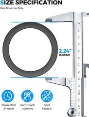 Upgrade Your Phone with 57mm Magsafe Metal Rings – 4 Pcs for Secure Mounting