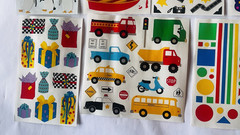Vintage Sticker Lot 1990s Mrs. Grossman’s Sticker Sheets Set F- 16 Sheets BIN 73