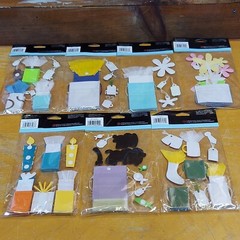 Lot Of 7 New Stand-out Paper Sculpture Stickers By Provo Craft Lot 2
