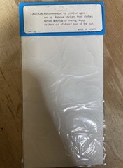 1983 The Cabbage Patch Kids Sealed Style 6 Puffy Stickers