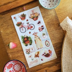 Cottagecore Life – Sticker Sheet – Diary – Scrapbook – New in Packaging