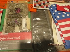 MIXED LOT OF CRAFTS-STICKERS-LETTERS-STENCILS–AND MORE–4 LBS.–#T 17A-5