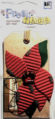 Christmas Poinsettia Petals Holiday Celebrate Fresh Tags Die-cut Handmade Tag