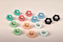 Craftelier – Pack of 40 Flower Shaped Eyelets | Ideal for Card Making,…