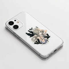 Girl with Ravens ✦ B-Side Label Sticker