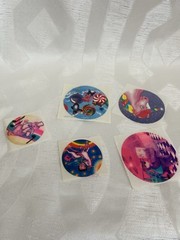 Lisa Frank Christmas Stocking vintage stickers