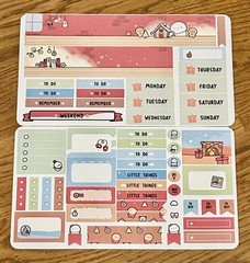 NEW Every Minute A Story Christmas To Do Stickers EMAS 2 Sticker Sheets