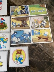 Peyo Smurfs Stickers Lot of 17 Vintage 80s new