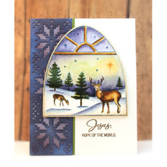 Penny Black Creative Metal Cutting FROZEN VISTA