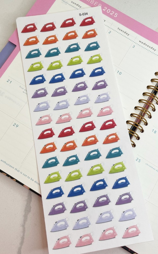 Laundry,Home Cleaning, bathroom,Floor :Handmake Erin Condren Planner Sticker