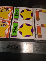 Vintage Stickers Lot Trend Sheets Mods RARE Mix VTG 80s Name Badge Tags