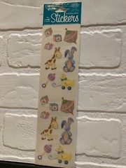 FRANCES MEYER Baby Toys Stickers NEW 2 Sheets MADE IN USA