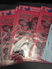 Huge Card Making Craft Lot HOTP Anna Griffin Spectrum Noir Sizzix Dies Stamps