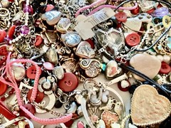 Huge Valentine Love Craft Box Lot