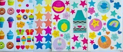 1079+ Stickers Toddler Teacher Incentive Inspiration fun shapes party favors