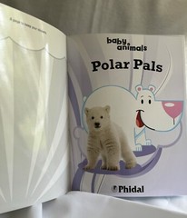 Baby Animals Polar Pals Soft Cover Sticker Book (Over 50 Reusable Stickers)