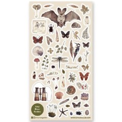 The Naturalist – Sticker Sheet – Insects – Retro – New in Packaging