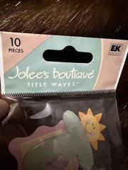 Jolee’s Boutique TWO CUTE Scrapbook Dimensional Stickers BABY BIRTHDAY~10 PCS