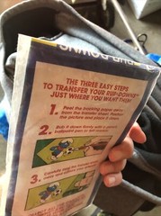 Vintage ideal smurf rub downs 1981
