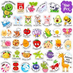900PCS Punny Teacher Stickers for Students, Funny Teacher Reward Sticker for Kid