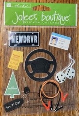 RARE Jolees NEW DRIVER Learn To Drive Car🚗Steering Wheel Keys🔑License Permit