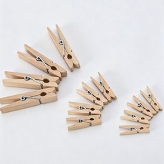 25mm to 72mm Mini Pegs Wooden Craft Cloth Photo Wood Hanging Small Spring Clips