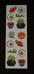 Rare Mrs. Grossman Ltd Edition Club HALLOWEEN Sticker Strips ~ You Pick ~ NEW