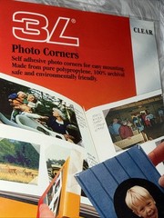 Scrapbook Adhesives Photo Corners Self-Adhesive 256/Pk Clear Vintage NEW