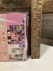 Disney Alice in Wonderland Japan Stickers Notecards & Envelopes Set New