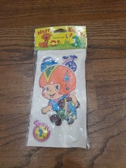 Cool Vintage NOS MINT 80s Nobility Large Puffy Character Stickers
