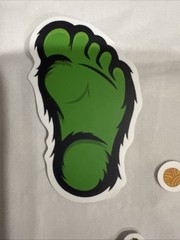 Lot of 10 Assorted Outdoor Bigfoot Sasquatch Yeti Swamp Ape Believe Stickers
