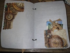 Steampunk Junk Journal Scrapbook USA Seller