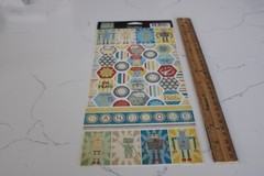 BBP ~ Bazzill Basics Robot and Phrase Stickers Scrapbooking Journalling Crafts