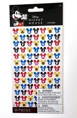Lot of 4 Pkgs EK Success MICKEY MOUSE & FRIENDS Sticker Sheets