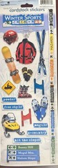 Paper House scrapbook stickers – Wedding, Baby, Vacation, Travel, Sports