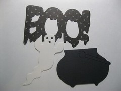 HALLOWEEN Scrapbook Die Cuts (Set of 12)