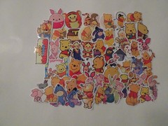 Winnie the Pooh & Friends Stickers, Decals – Tigger, Eeyore, Piglet, Owl,